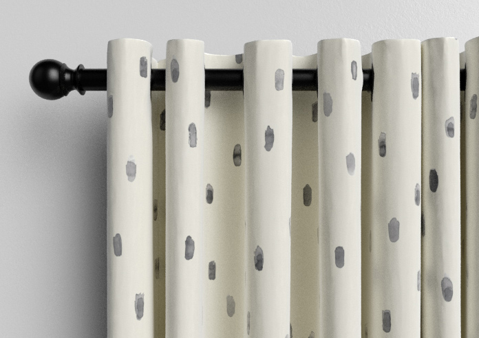 Ink Spots, Grey - Made to Measure Curtains - Image 12
